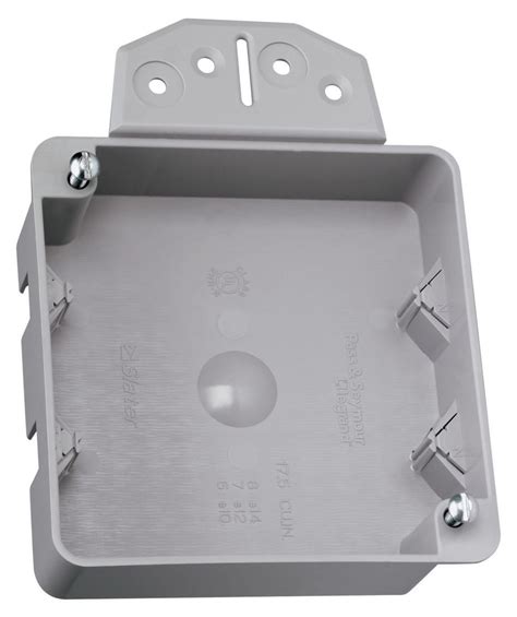 2 square by 4 high metal box|shallow 4x4 electrical box.